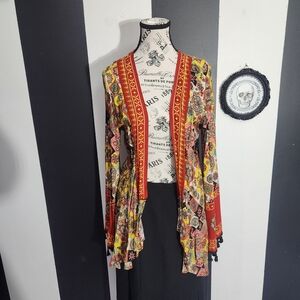Bali Multicolor Patterned Cardigan